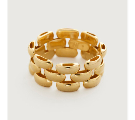Heirloom Woven Chain Ring | Monica Vinader (Global)