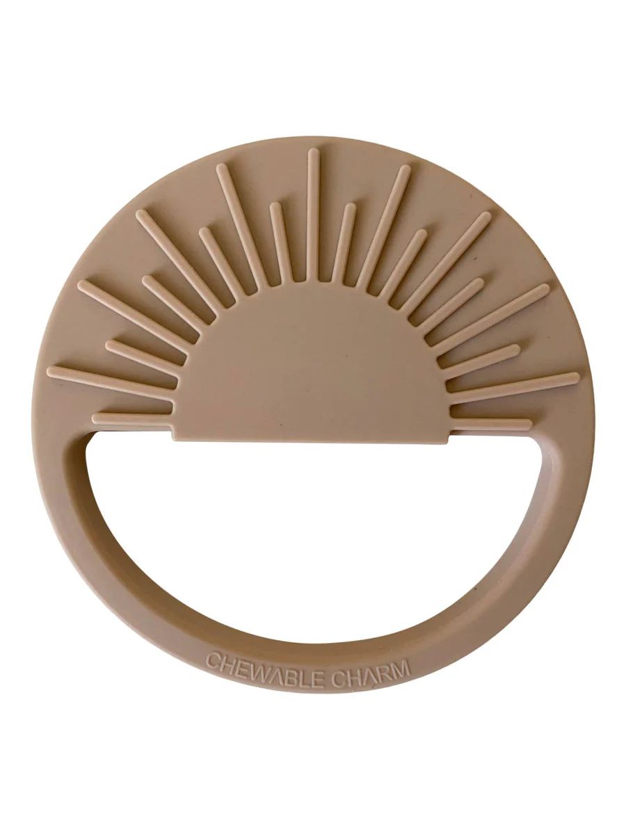 SUN SILICONE TEETHER IN OAT | raëliv