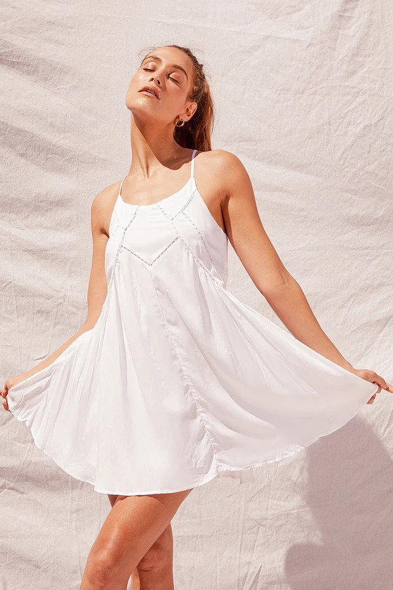 Easy Honey Ivory Slip Dress | Lulus (US)