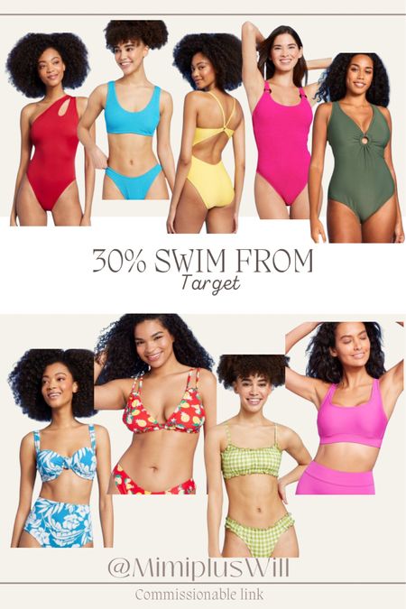 30% off swim at Target! Sale ends Monday!

Swim | beach | swimsuit | bathing suit | bikini | summer vacation outfit 
Follow @mimipluswill for more! 

#LTKSaleAlert #LTKFindsUnder50 #LTKSwim