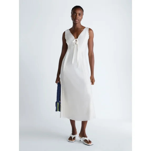 Scoop Women’s Keyhole Maxi Dress, Sizes 0-18 | Walmart (US)