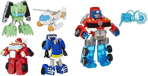 Playskool Heroes Transformers Rescue Bots Griffin Rock Rescue Team & Playskool Heroes Rescue Bots... | Amazon (US)
