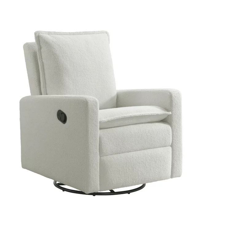 Soho Baby Coventry Glider Recliner Boucle White | Walmart (US)