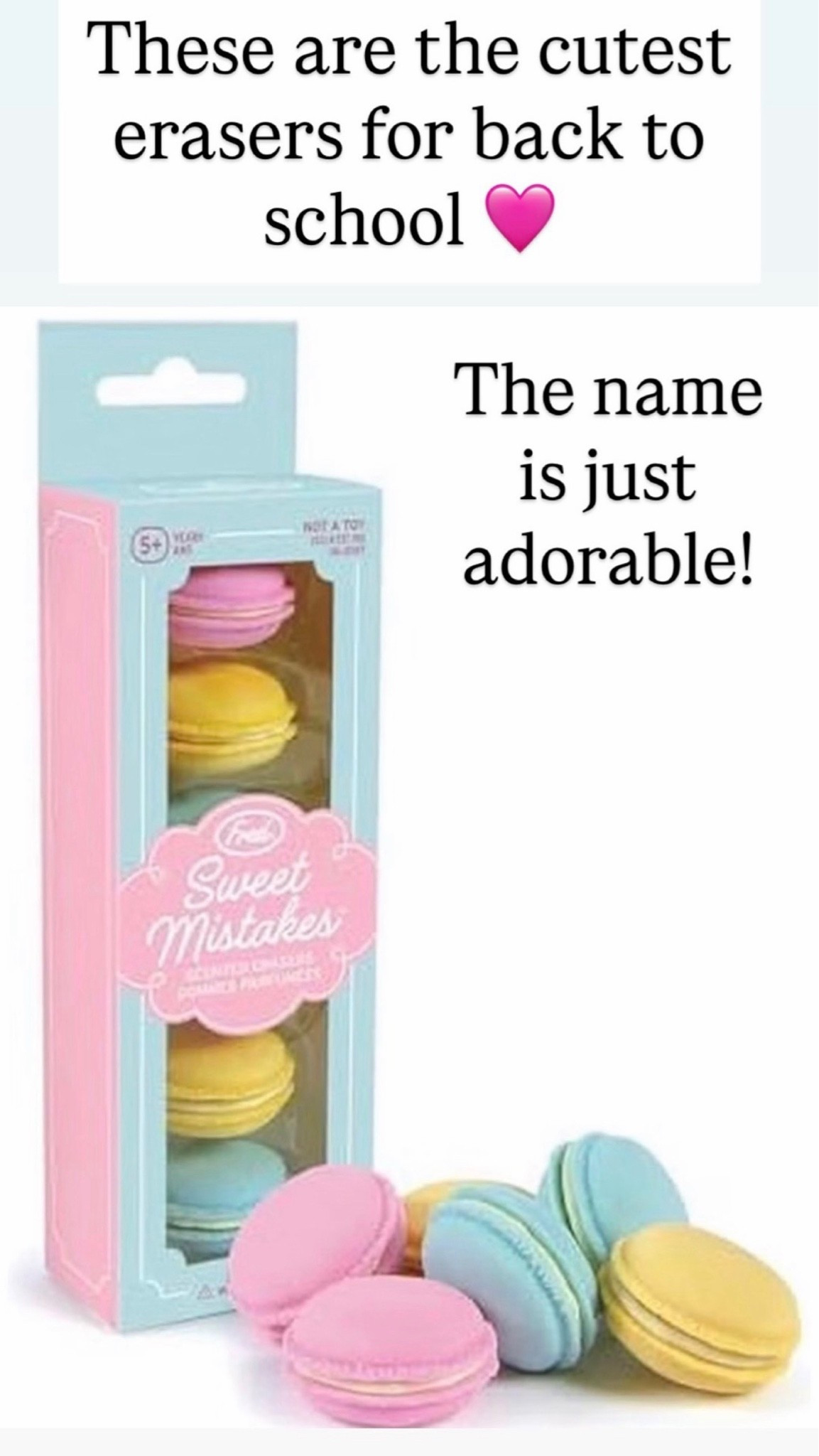 Love these school erasers for kids

#LTKKids