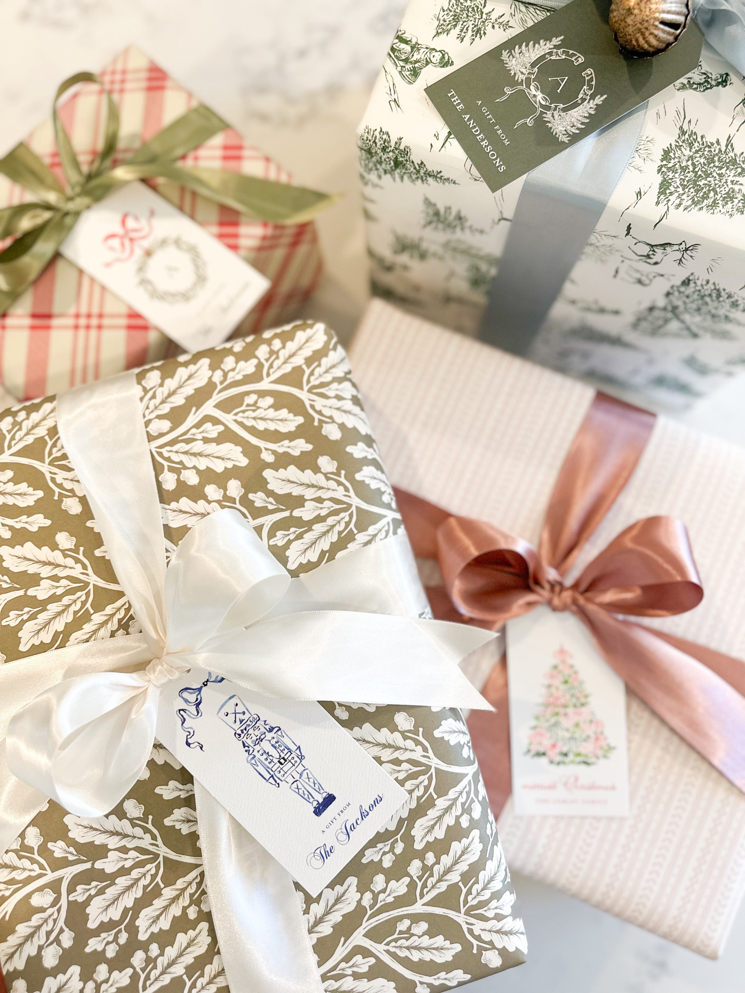 Shop ribbon and gift wrap from JSH! ✨💕🎄