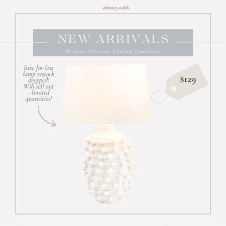 Luxe for less designer inspired lamp on a budget 

#LTKSaleAlert #LTKStyleTip #LTKHome