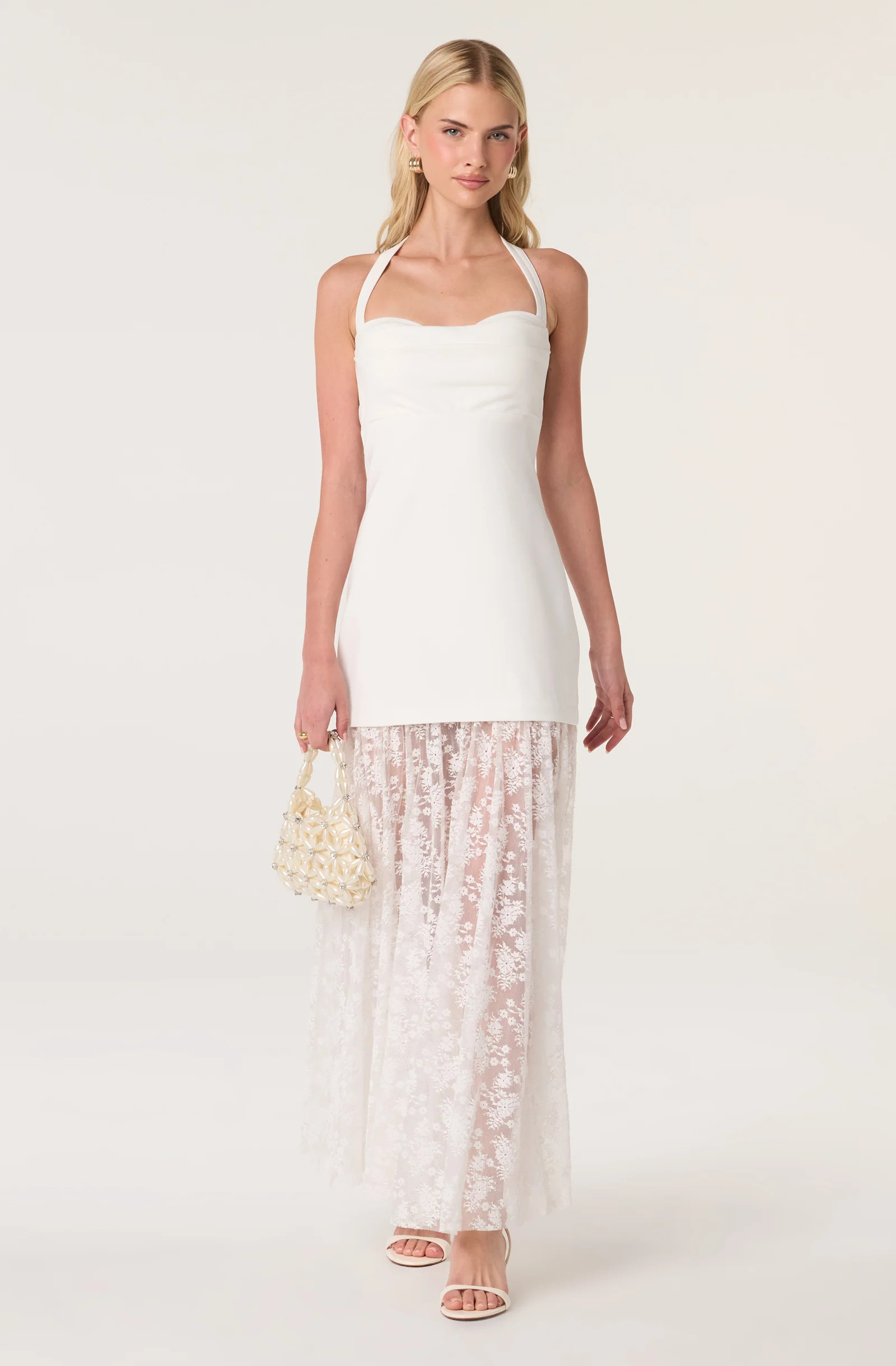 Mandy Halter Mixed Media Dress | ASTR The Label (US)
