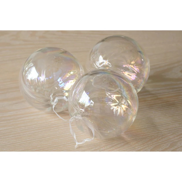 Iridescent Bubble Ornament - Set of 6 | Cailini Coastal