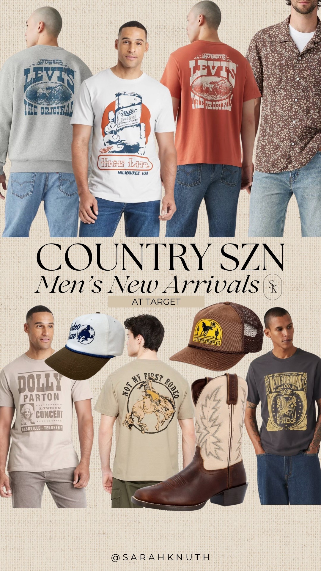 Country concert outfits for men, cowboy boots, cowboy shirt, trucker hat

#LTKFindsUnder100 #LTKMens #LTKFindsUnder50