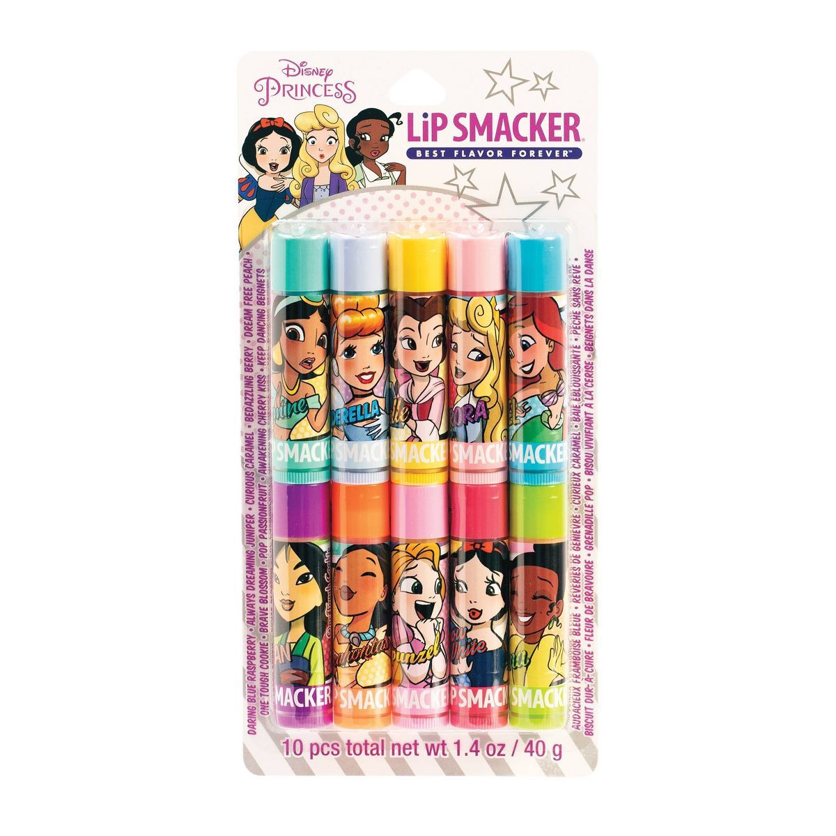 Lip Smacker Comic Princess Lip Balm Party Pack - 10ct /1.4oz | Target