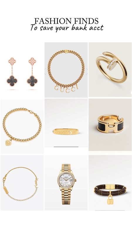 Fashion finds, jewelry, Boujee finds, Boujee on a budget, gold jewelry, rings, bracelets 

#LTKFindsUnder100 #LTKGiftGuide #LTKSaleAlert