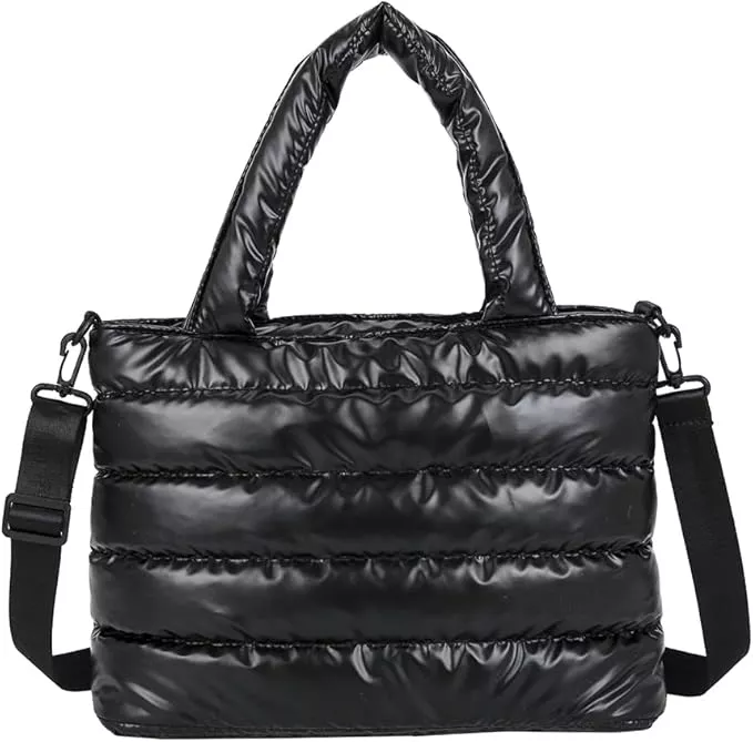 Women's Puffer Tote Handbags Purse … curated on LTK