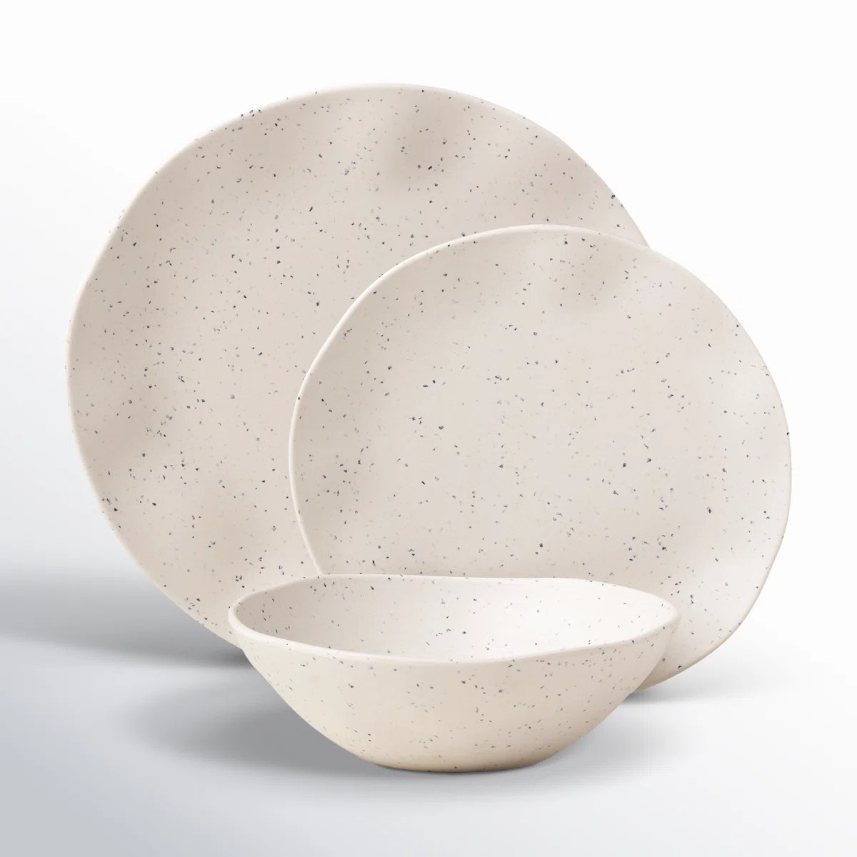 Oneida Terrazzo Melamine 12 Piece Dinnerware Set | Wayfair North America