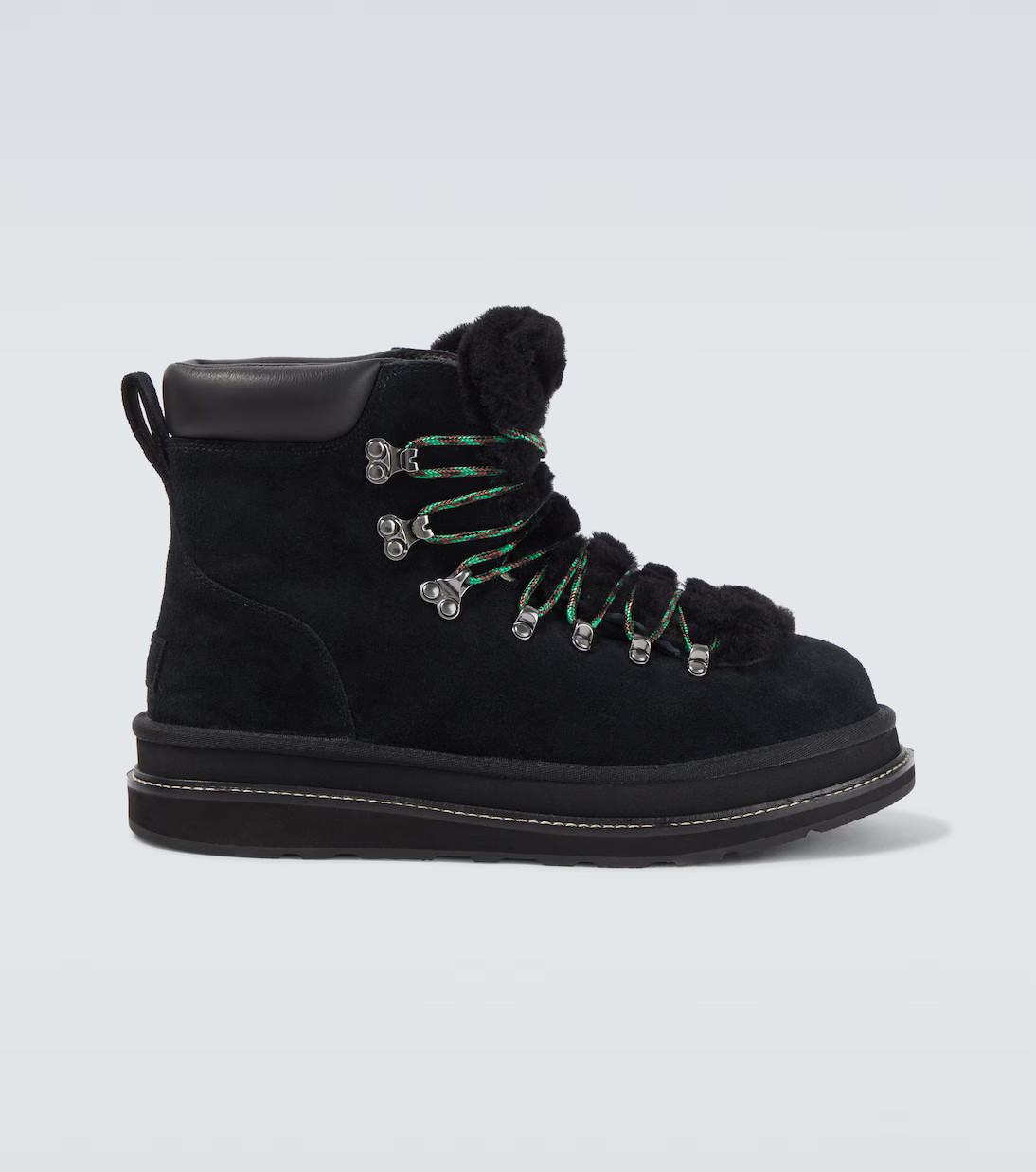 x UGG suede and shearling hiking boots | Mytheresa (US/CA)