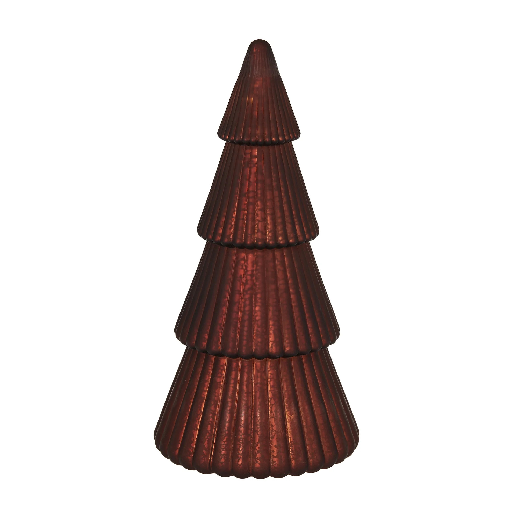 Fraiche Light Up Glass Red Tree Decoration | Walmart (CA)