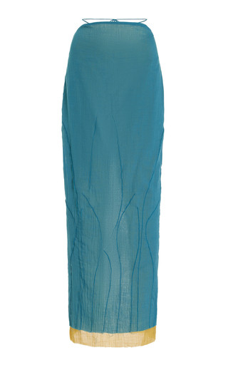 Tree Layered Cotton-Blend Maxi Skirt | Moda Operandi (Global)