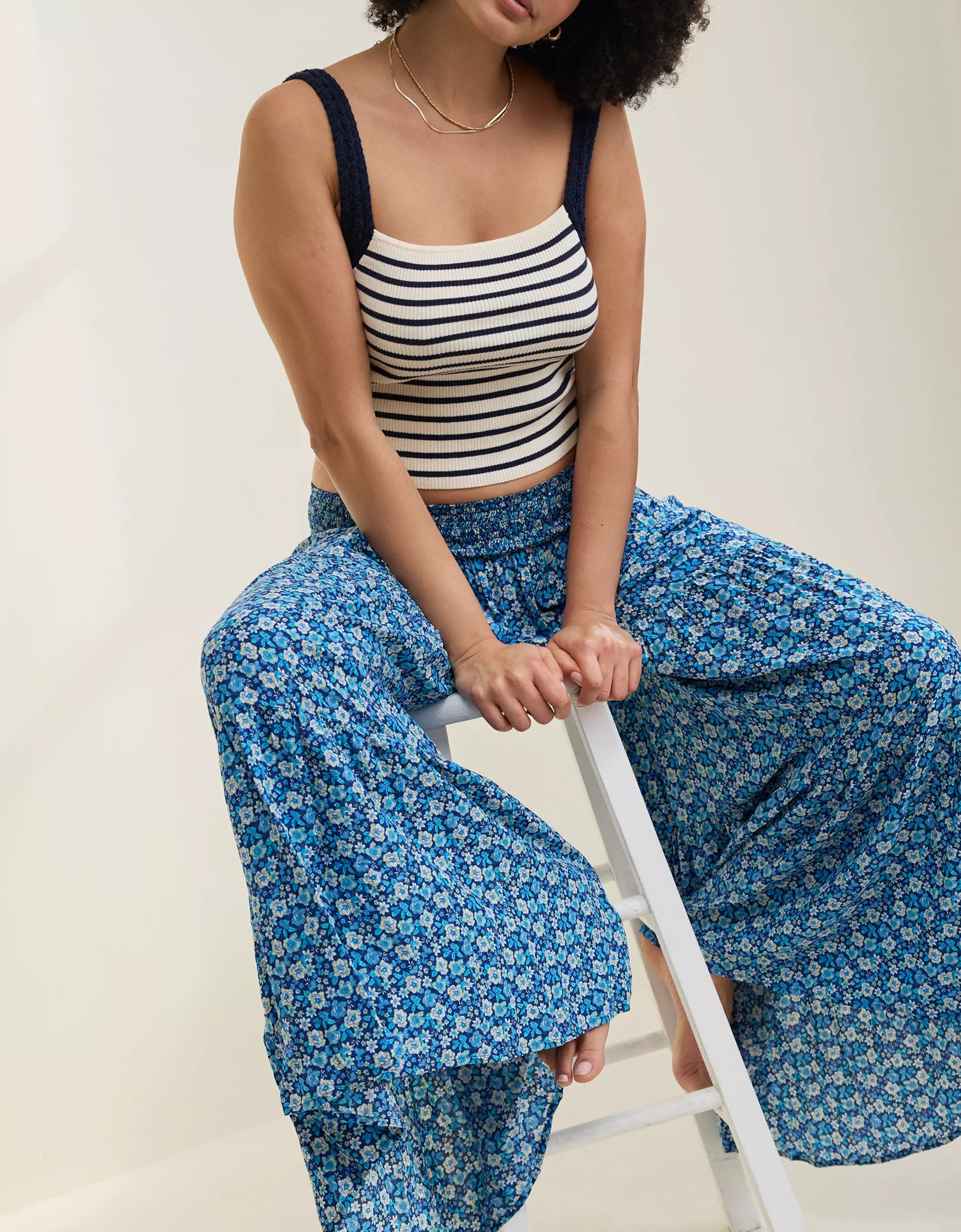 Aerie Crochet Sweater Tank Top | Aerie