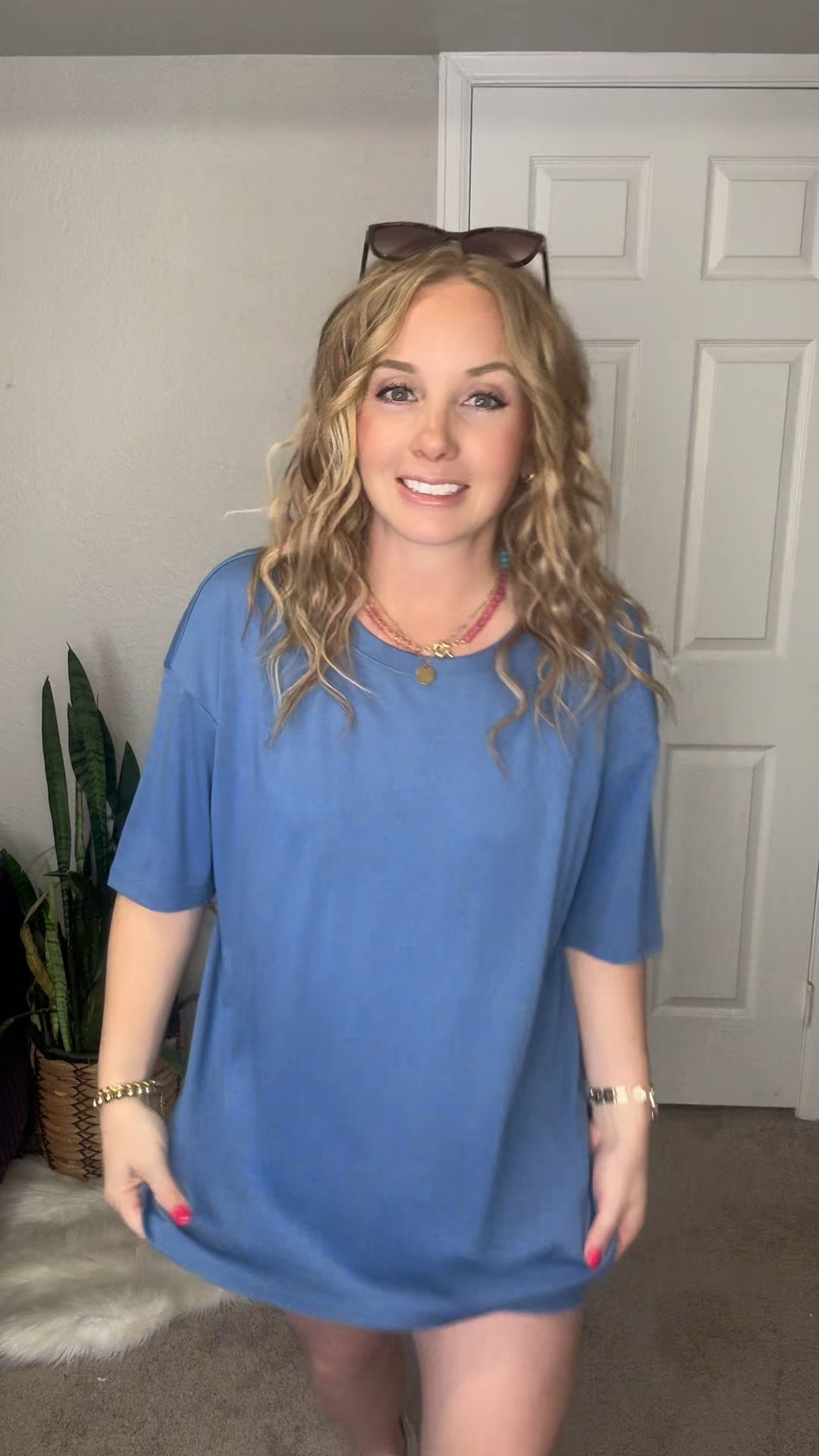 2 piece matching set — oversized tee with biker shorts, grab your normal size. The material is super lightweight and breathable! 







outfit inspo, outfit ideas, casual outfits amazon, amazon outfits every day, spring outfits 2026, summer outfits

#LTKPetite #LTKSaleAlert #LTKootd