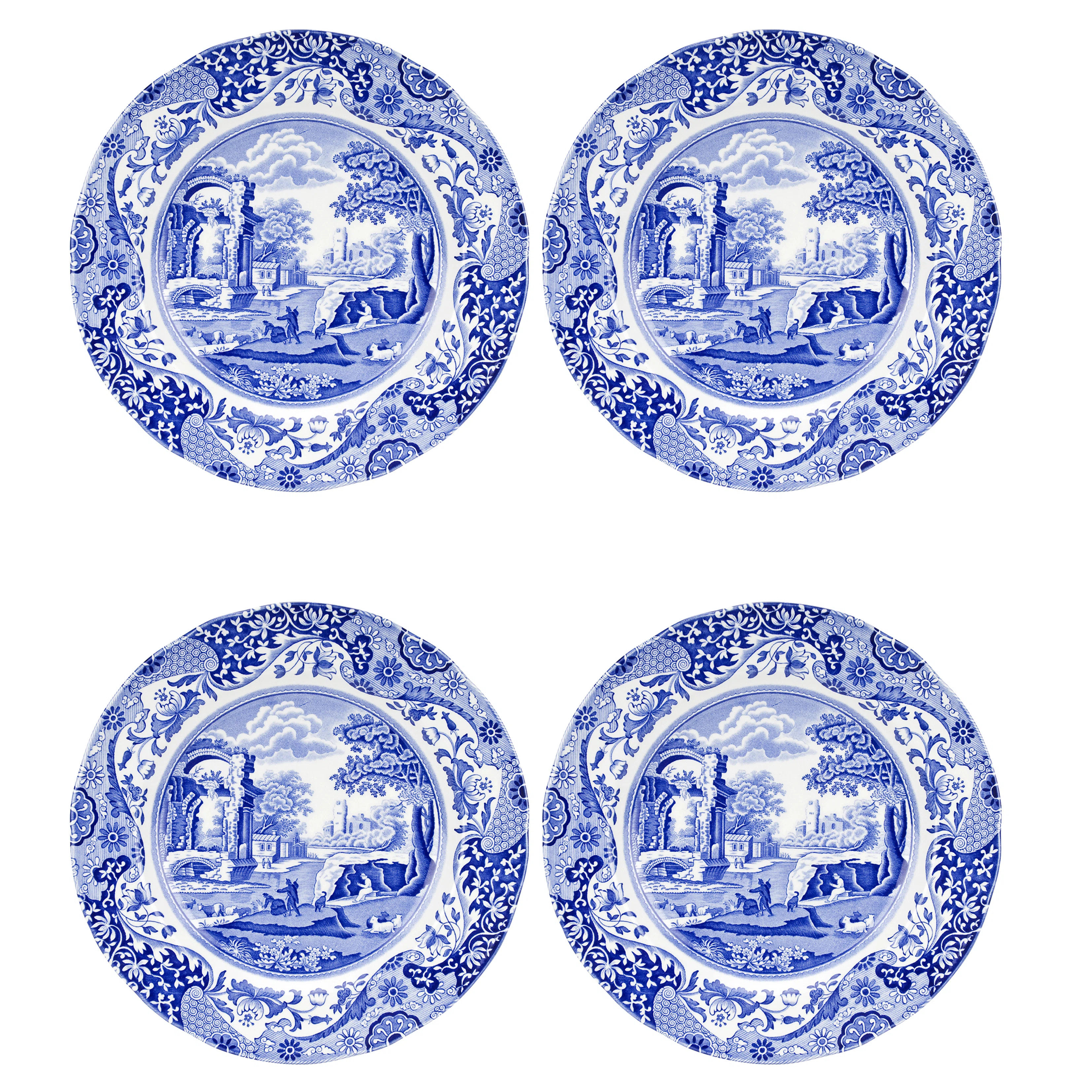 Spode Blue Italian Dinner Plate 10.5" (Set of 4) | Wayfair North America