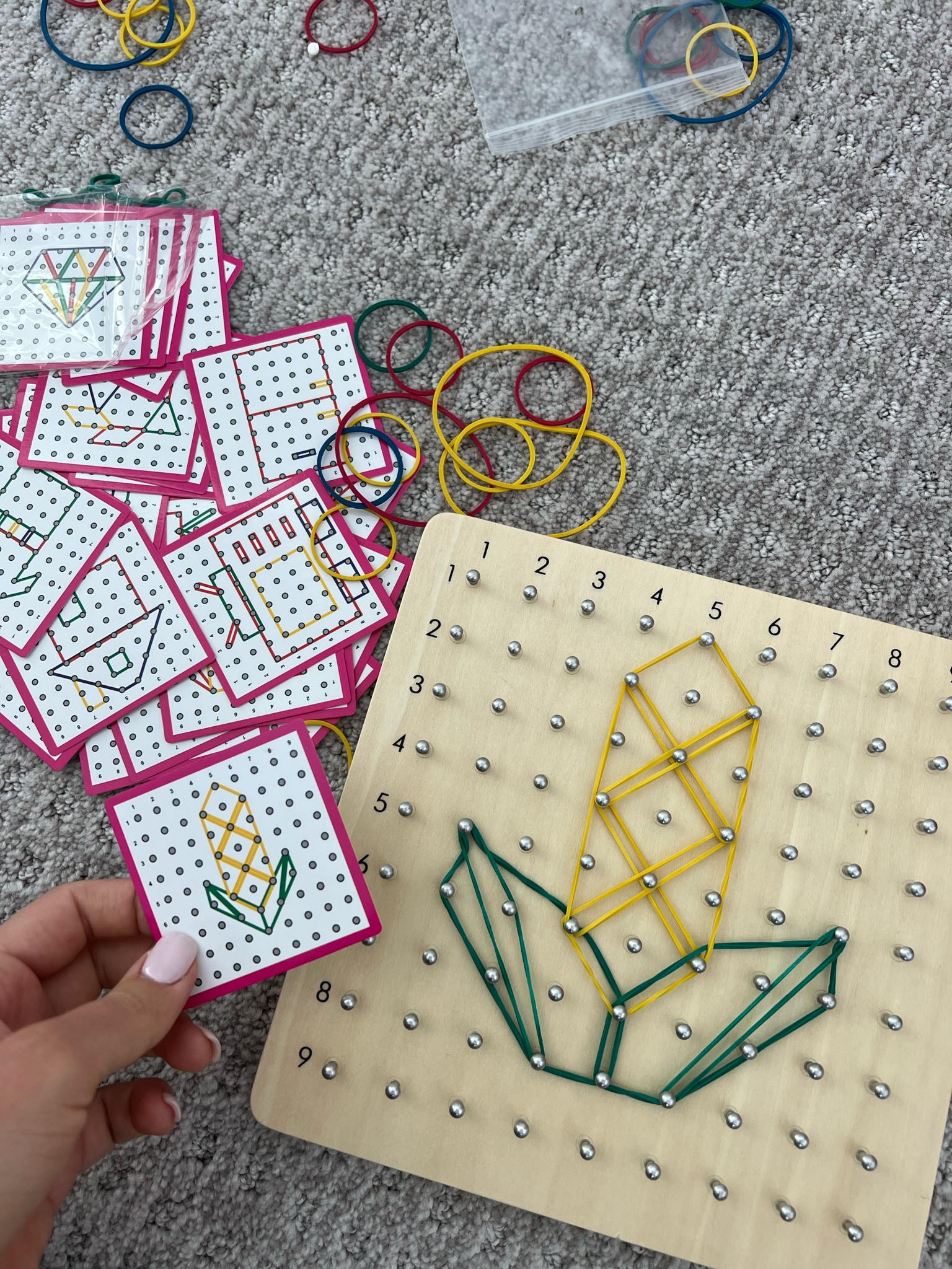 We love our geoboard! 

#LTKfamily #LTKbump #LTKhome