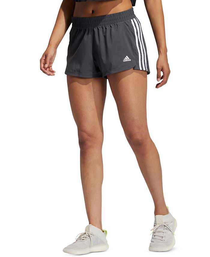 adidas Women's Pacer Woven Training Shorts & Reviews - Shorts - Women - Macy's | Macys (US)