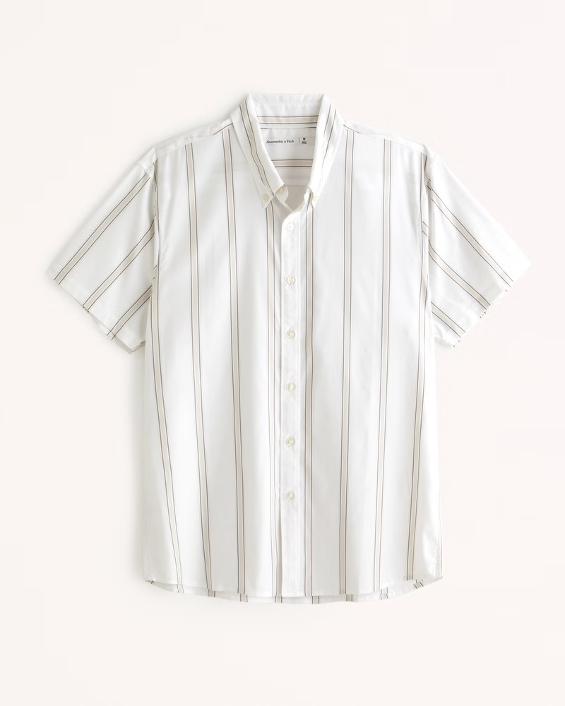 Performance Button-Up Shirt | Abercrombie & Fitch (US)