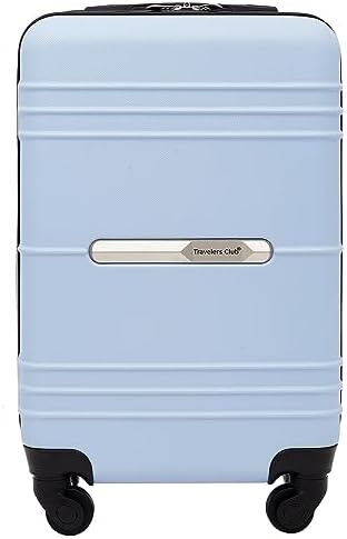 Travelers Club 22" Richmond Spinner Carry-On Luggage, Blue | Amazon (US)