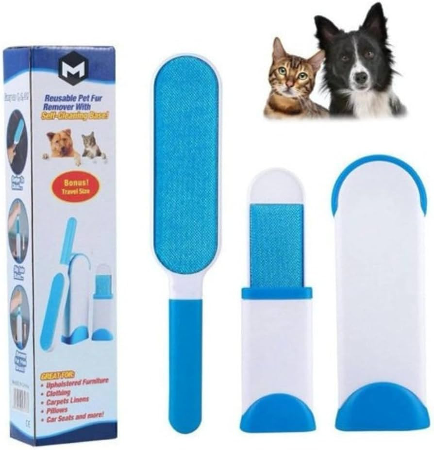 Escova Removedor Tira Pelos De Pet Roupa Sofa Caes Gatos Cachorro | Amazon (BR)