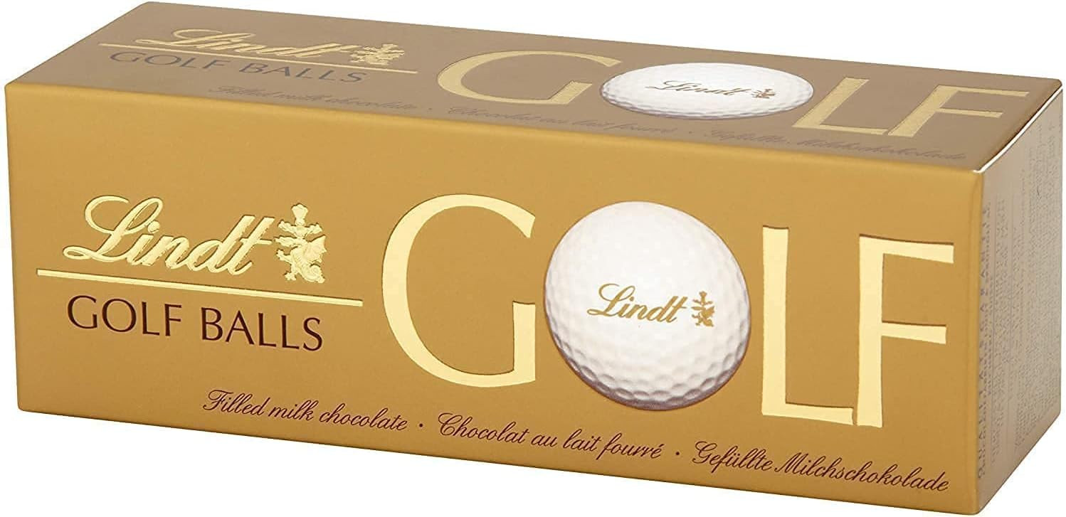 Lindt Golf Balls Swiss Milk Chocolate Gift 110g | Amazon (UK)