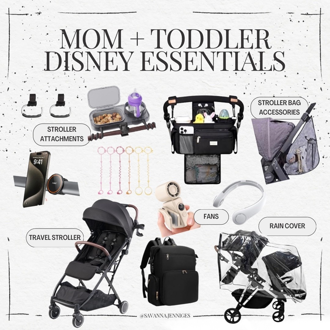 Disney with a toddler essentials ✨🏰 These are our must-haves for Disney World park days with a little one!

Our favorite toddler Disney essentials include stroller accessories, a stroller organizer, snack tray, stroller hooks, phone holder, portable stroller fans, travel stroller, diaper bag + stroller rain cover.

These make Disney days with a toddler SO much easier, especially in the Florida heat and afternoon rain! ☀️🌧️

Save this Disney packing list for your next Disney World trip! 🤍
#LTKdisney #LTKbaby

#LTKmomlife