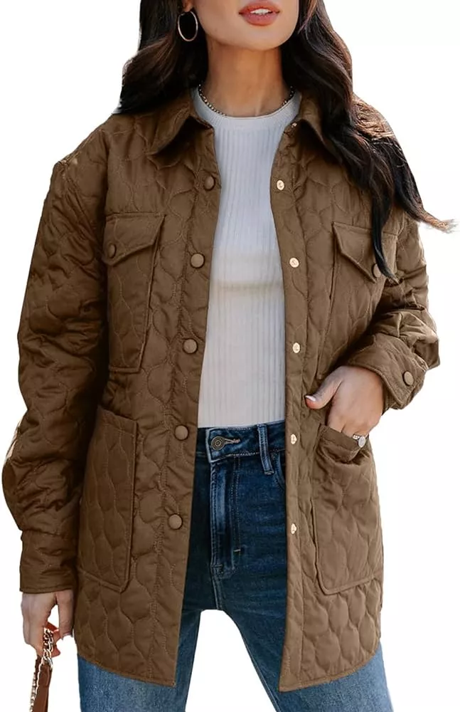 EVALESS Jackets for Women Fashion 2023 Winter Coat for Women