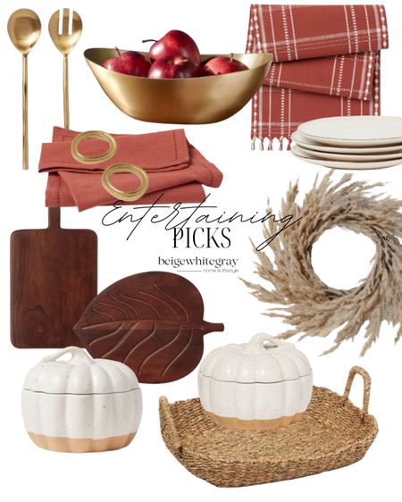 Entertaining with Target!! You know I love target and these thanksgiving inspired items for your next gathering is beautiful. From the cutting boards to the bakeware shaped like pumpkins. It’s all linked here. 

#LTKSeasonal #LTKstyletip #LTKhome