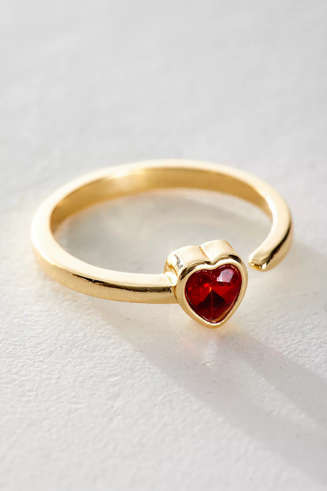 Birthstone Heart Ring | Free People (Global - UK&FR Excluded)