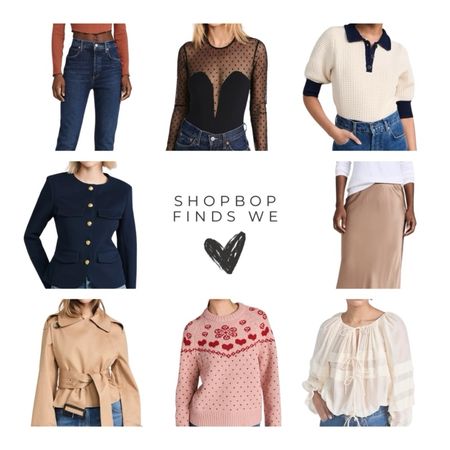 Sooooo many cute Shopbop finds here and in our storefront. Make sure to check it all out! 

#LTKSeasonal #LTKstyletip