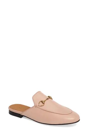 Women's Gucci Princetown Loafer Mule, Size 5US / 35EU - Pink | Nordstrom