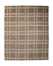 8x10 Jute Wool And Cotton Blend Milton Hand Knotted Area Rug | TJ Maxx