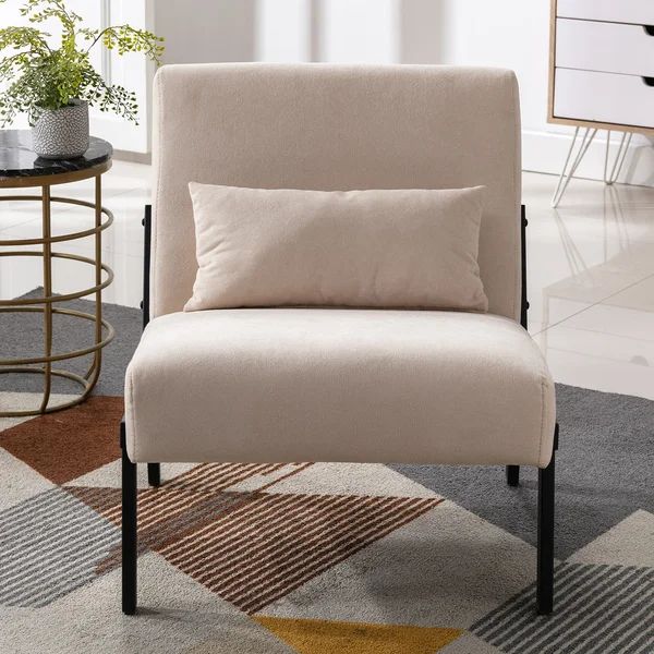 Brontie Upholstered Slipper Chair | Wayfair North America