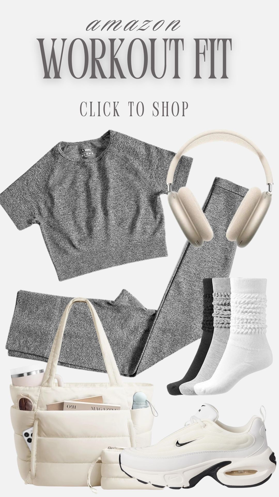 💪🏼 Amazon workout fit 💪🏼
Supportive, flattering activewear that makes showing up feel easier 🤍✨
#workoutfit #amazonactivewear #athleisurewear #ltkfit #gymstyle #fitnessfashion

#LTKselfcare #LTKootd #LTKfitnessgoals