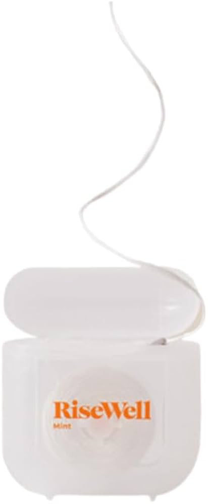 RiseWell Scrubby Floss - Natural PFAS Free Dental Floss with Hydroxyapatite - Dentist-Formulated ... | Amazon (US)