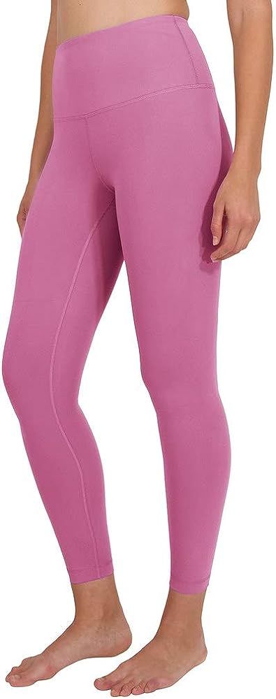 Ankle Length High Waist Power Flex Leggings - 7/8 Tummy Control Yoga Pants | Amazon (US)