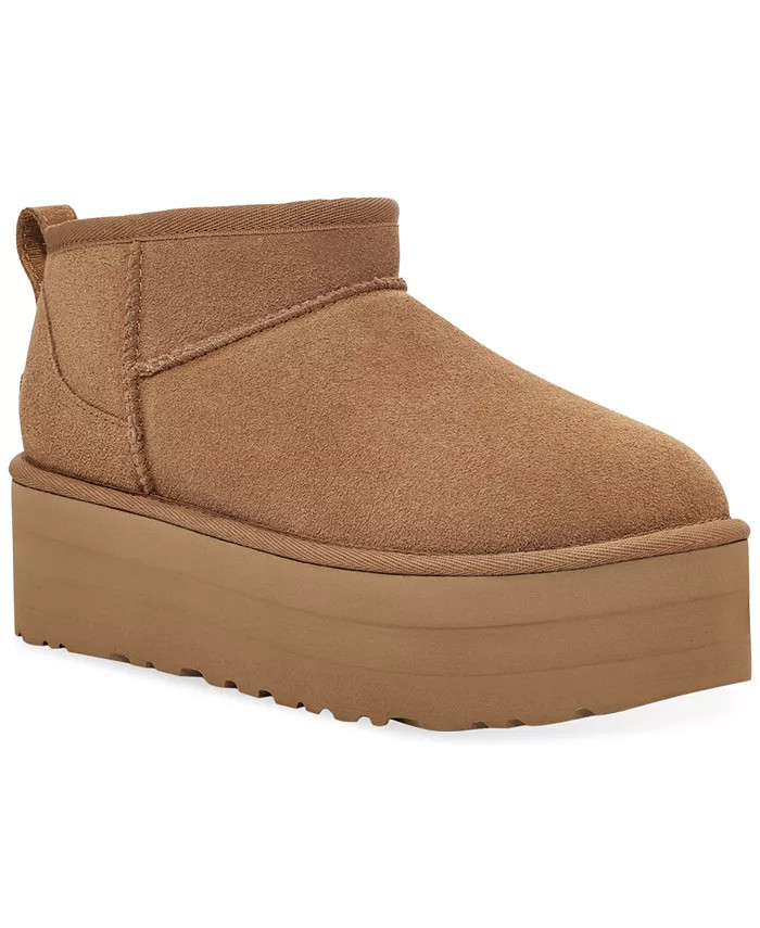 Women's Classic Ultra Mini Platform Booties | Macy's