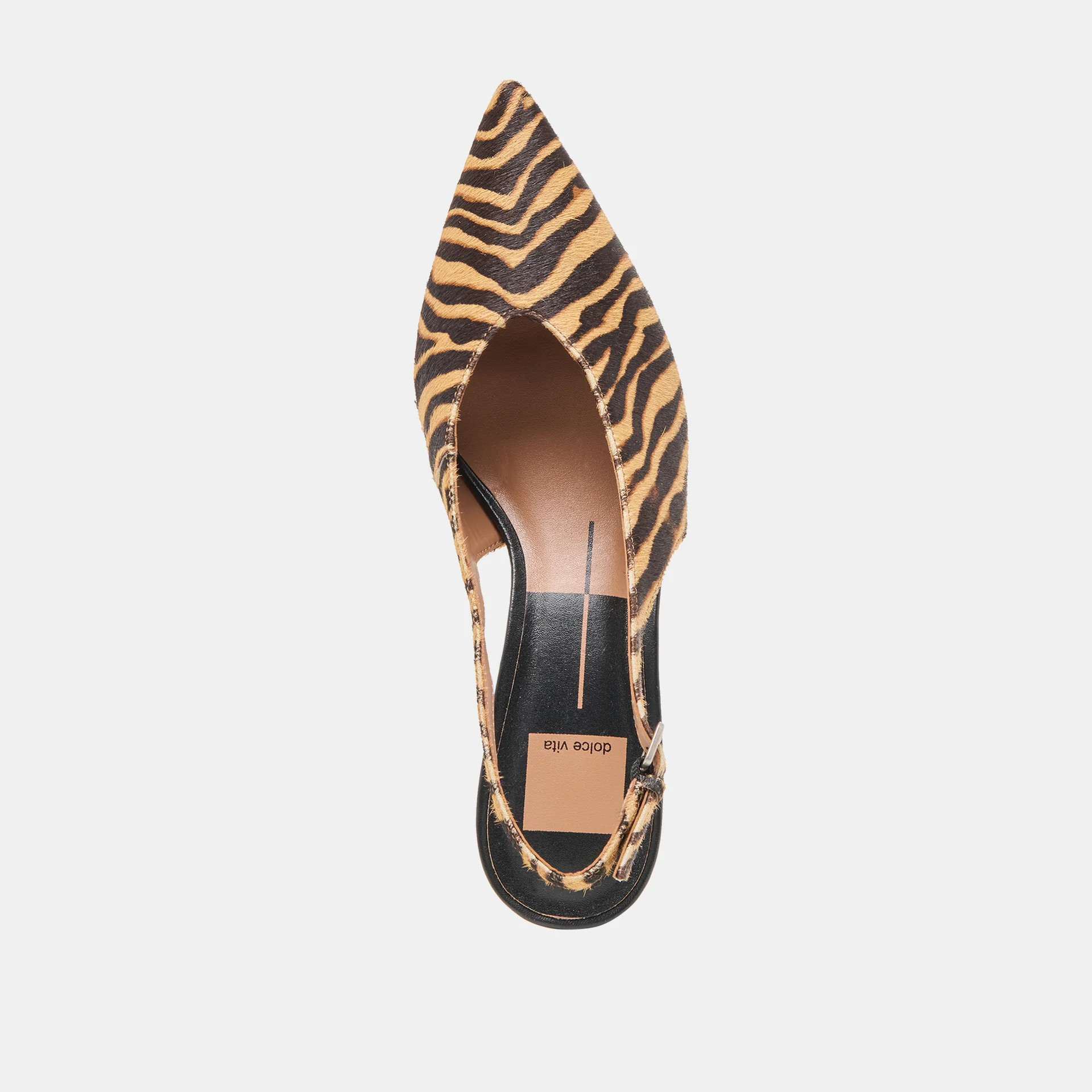 Alenna Heels Tiger Calf Hair | DolceVita.com