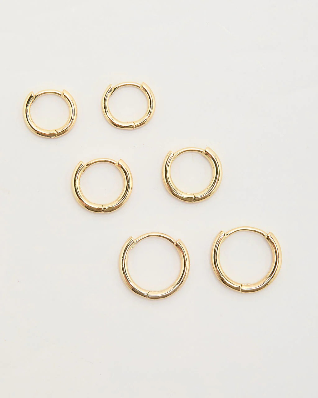 Golden Palm Hoop Earring Set | VICI