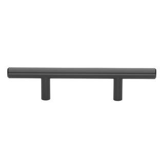 GlideRite 3 in. Matte Black Solid Handle Drawer Bar Pulls (10-Pack) 5000-76-MB-10 - The Home Depo... | The Home Depot