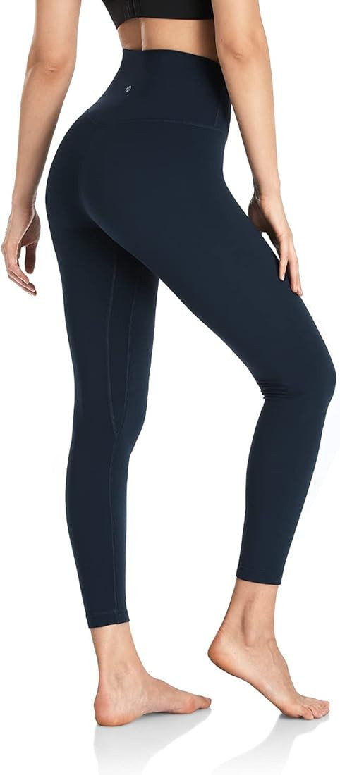 HeyNuts Essential 7/8 Leggings, Buttery Soft Hawthorn Athletic Yoga Pants 25'' | Amazon (US)