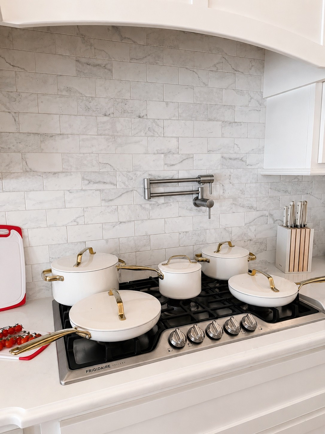 I'm always looking for beautiful kitchen essentials that are both functional and stylish, and this cookware set is one of my favorite finds. The clean white finish and gold accents instantly elevate any kitchen while making everyday cooking feel a little more special.

From now through 7/15, get up to 35% off select kitchenware during The Home Depot's Fourth of July savings event on homedepot.com.

#TheHomeDepot #KitchenDecor #KitchenEssentials #LTKHome #HomeInspiration #thehomedepotpartner @homedepot