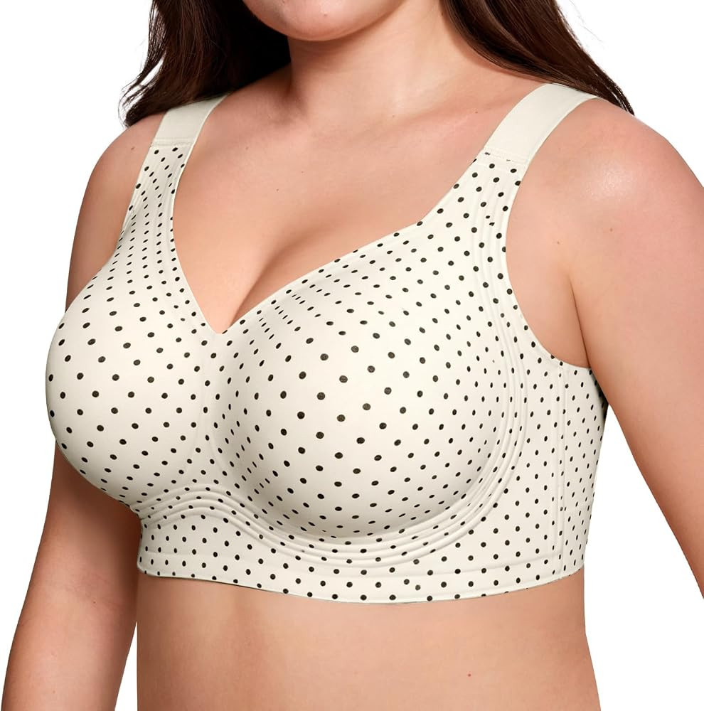 ProKloud Jelly Bras for Plus Size Women Wireless Full Coverage No Underwire | Amazon (US)