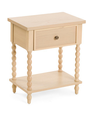 20x13x24 Spindle Leg Side Table | Bedroom | Marshalls | Marshalls