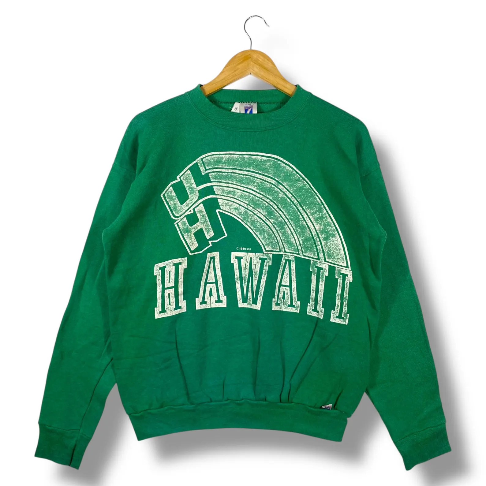Vintage 80's UNIVERSITY Of HAWAII Faded Graphic Logo 7 Sweatshirt | Etsy (Global)