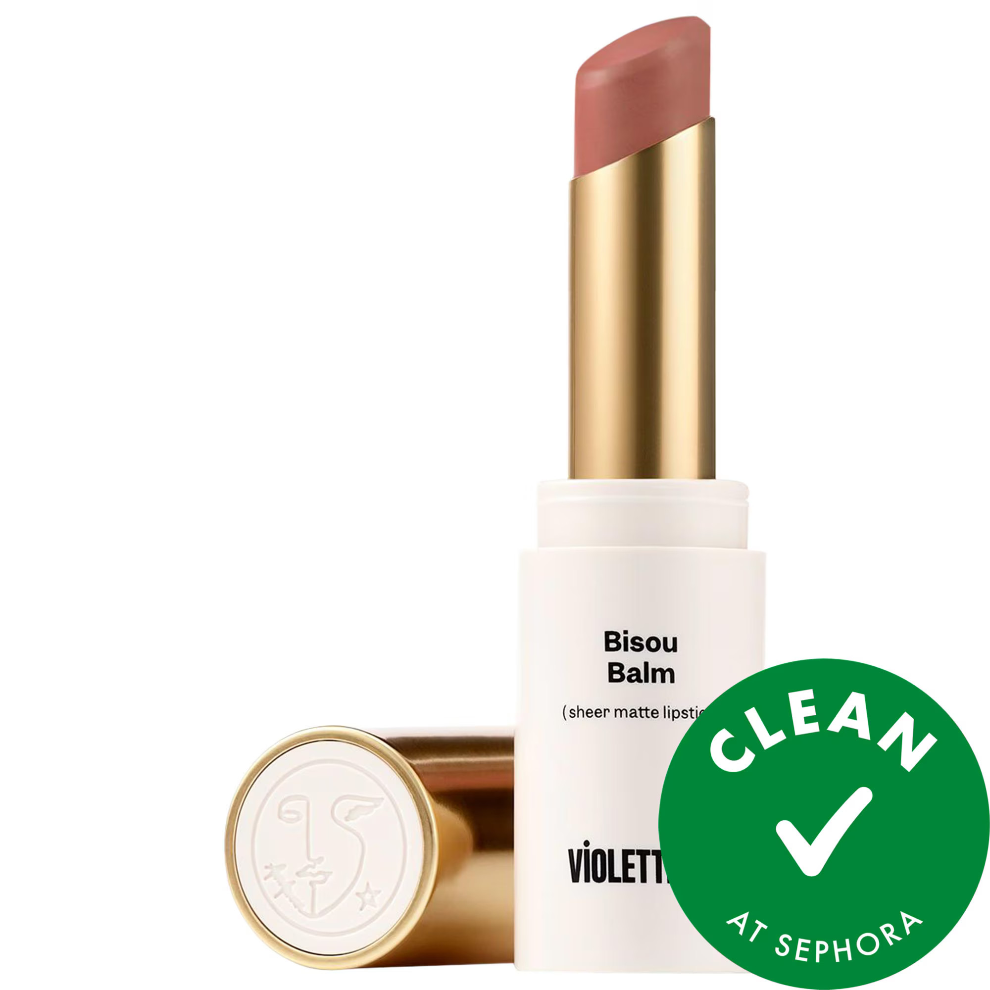 VIOLETTE_FR BISOU BALM Sheer Matte Lipstick Calisson 0.08 oz / 2.5 g | Sephora (US)